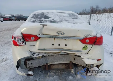 2015 Infiniti Q50 from USA, damaged, VIN JN1BV7AR4FM392940